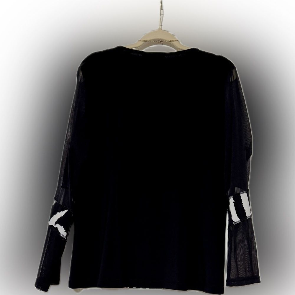 Picadilly Fashions black & white top! - Picture 9 of 14